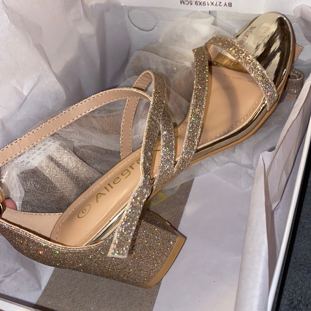 Allegra K Chunky Heels